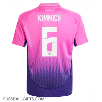 Deutschland Joshua Kimmich #6 Fußballbekleidung Auswärtstrikot EM 2024 Kurzarm Deutschland Joshua Kimmich #6 Fußballbekleidung Auswärtstrikot EM 2024 Kurzarm